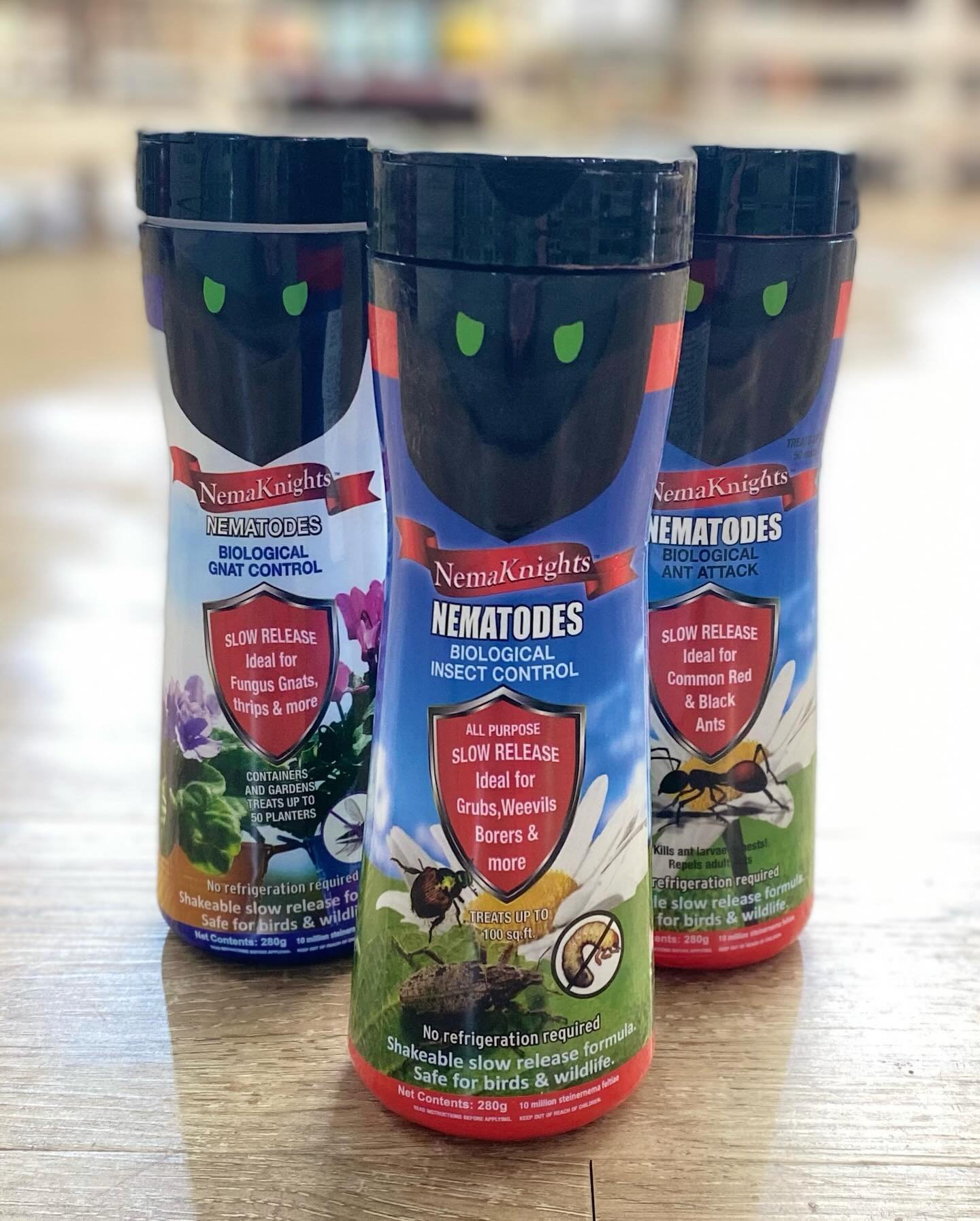 NemaKnights nematodes available at our Woldingham Centre! 
No refrigeration required. Safe for birds and wildlife 
.
.
.
.
#nematodes #knightsgardencentres #woldingham