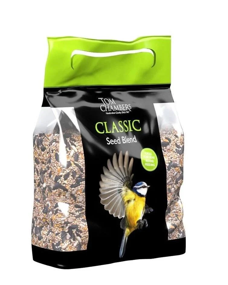 Tom Chambers Wild Bird Food Classic Seed Blend 12.55kg
RRP &pound;16.99 NOW &pound;10.99
Get ready for the RSPB's Big Garden Birdwatch 23rd-25th January. Get all the family involved, sign up online and take part from the comfort of your home.
https:/