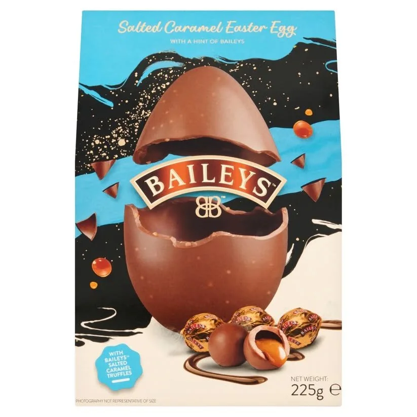 Drum Roll please......
Baileys Eggs &pound;10! 
Truffle and Salted Caramel(225G) RRP &pound;14.49
#myknightsgarden #baileyschocolateeggs #knightschelsham
