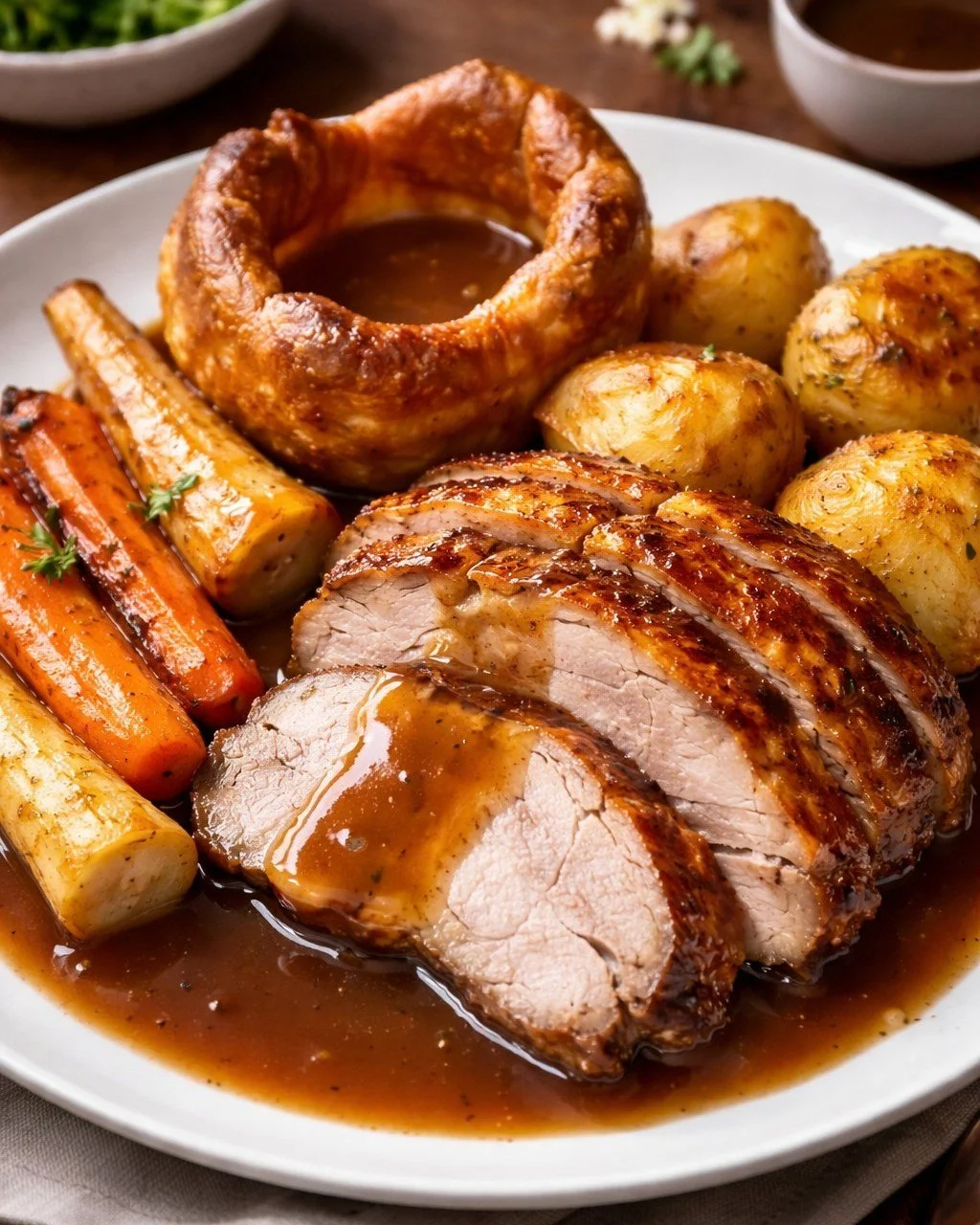 Coming up! This Sunday 29th March-get booking! 0188365 2712
Roast Pork, Roast Potatoes,  Roasted Maple Carrots &amp; Parsnips, Yorkshire Pudding and Gravy &pound;17.95 in the Dene at Woldingham.
#myknightsgarden #knightswoldingham #bookatable #roastp