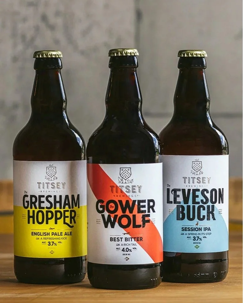 Supporting Local Businesses.
3 pack Titsey Brewery Beer &pound;10: the perfect gift whether it's for a birthday, fathers day or a hosting gift.
Find these in our Chelsham food hall.
#myknightsgarden #knightschelsham #titseybrewery #levesonbuck #gower