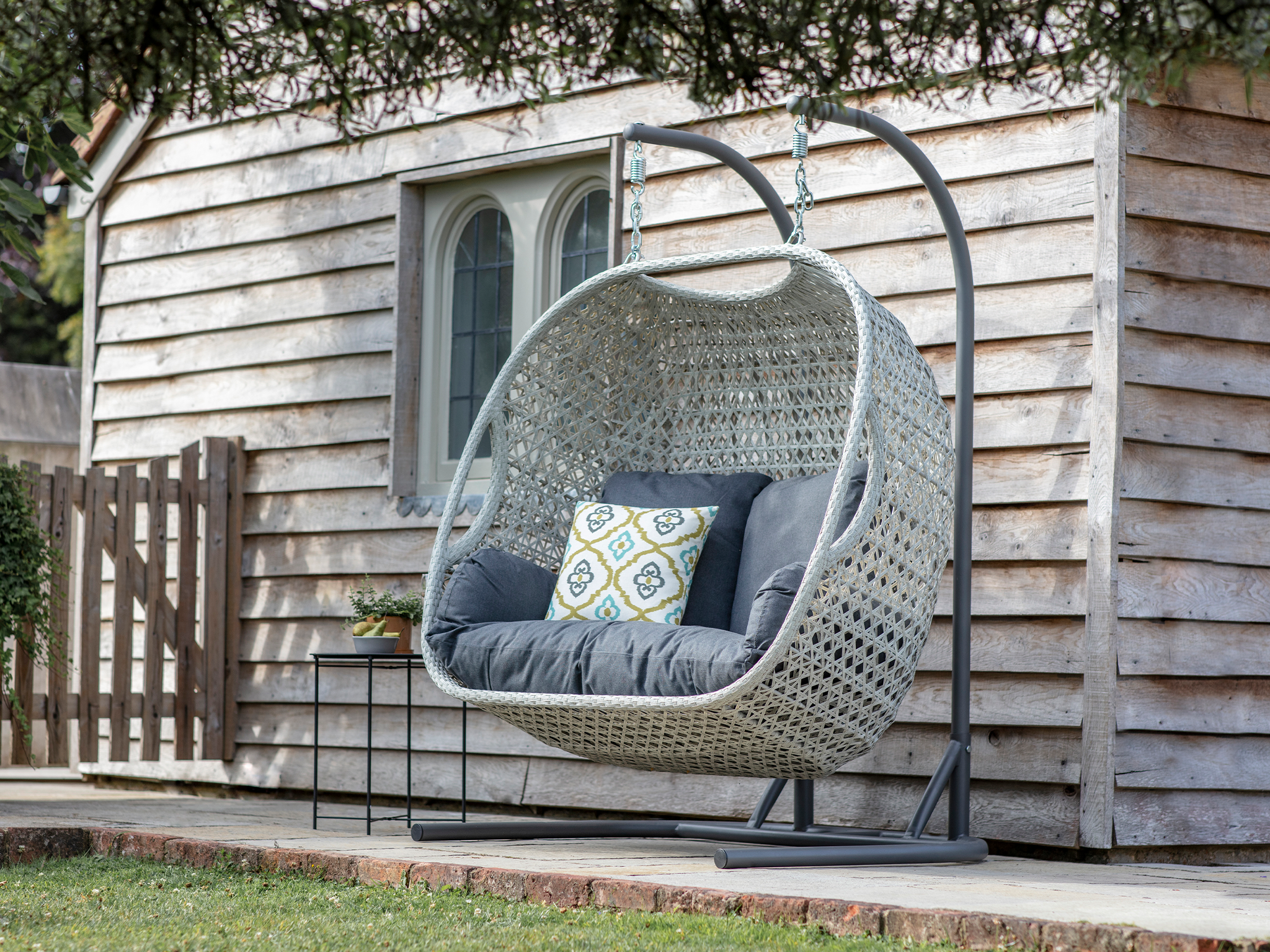 Bramblecrest Monterey Double Cocoon in Dove Grey