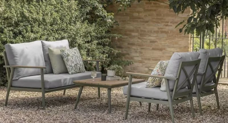 Bramblecrest Wisley 2 Seat Sofa Set in Sage