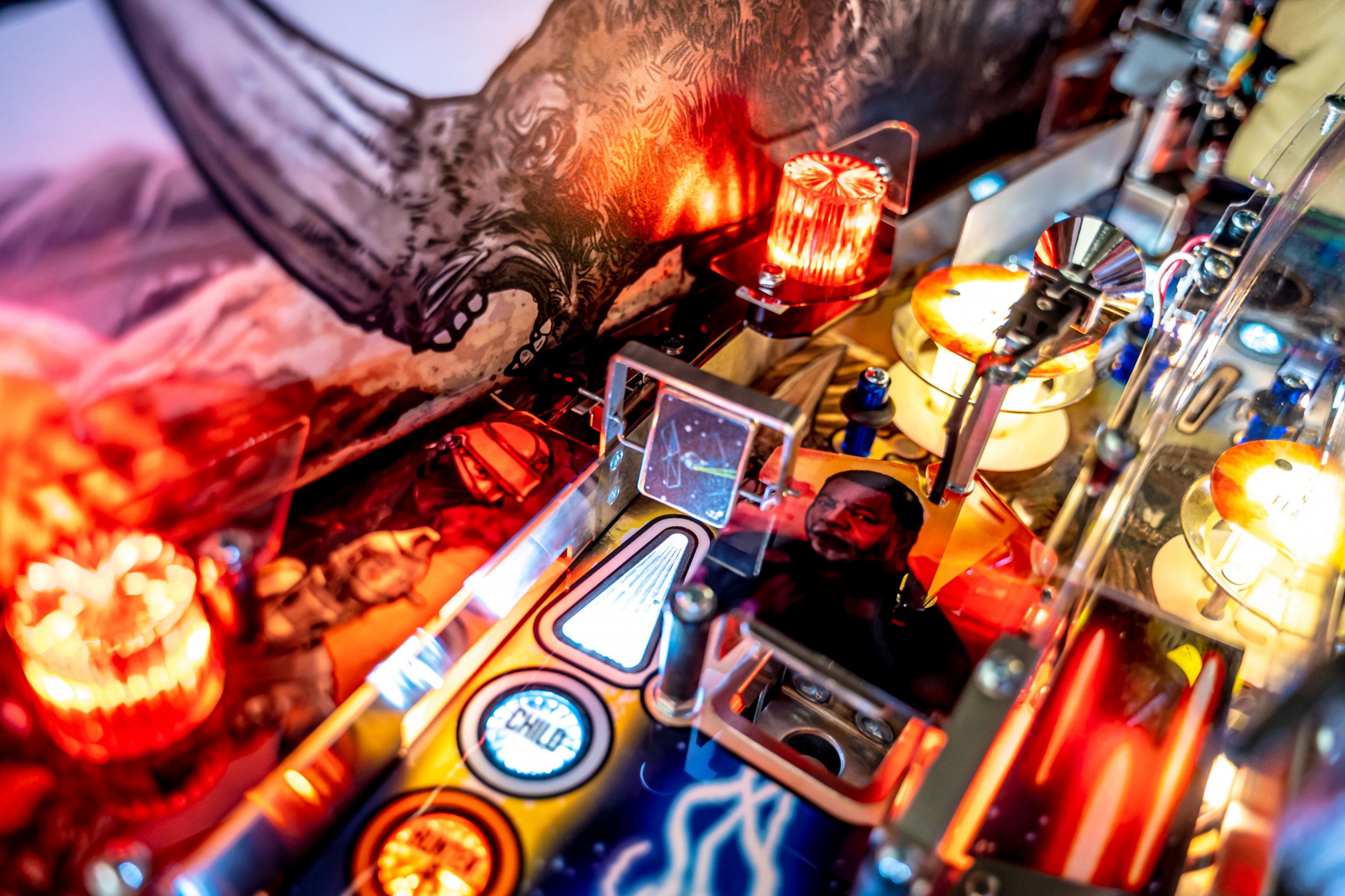 Stern Mandalorian Pro Pinball Spinners