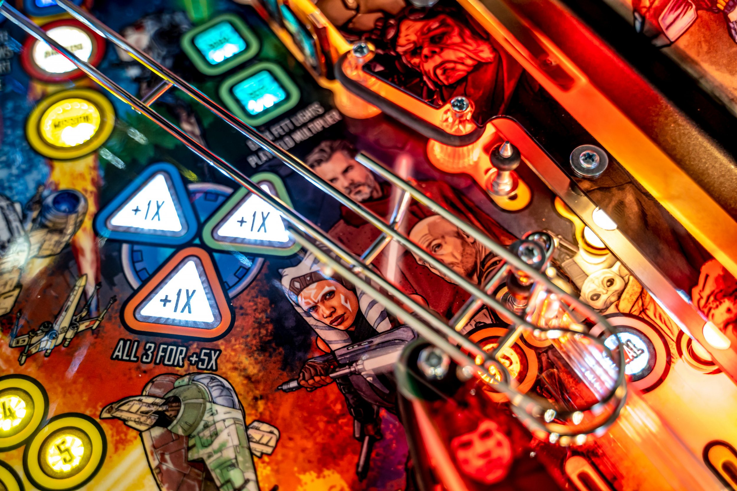 Stern Mandalorian Pro Pinball Habitrail Playfield Wire Form