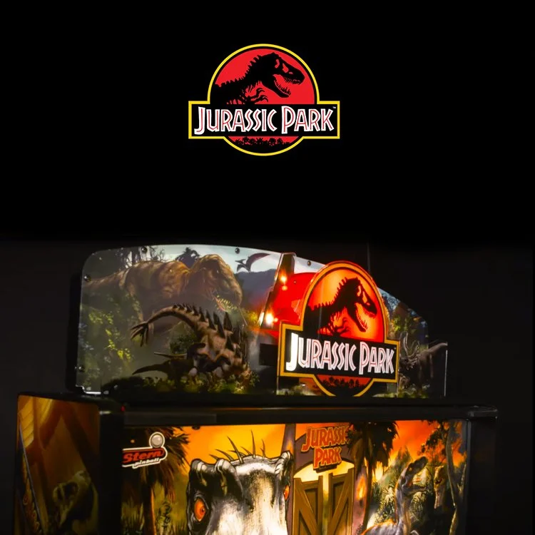 Official Stern Jurassic Park Topper SOLD OUT — Carolina Pinballs