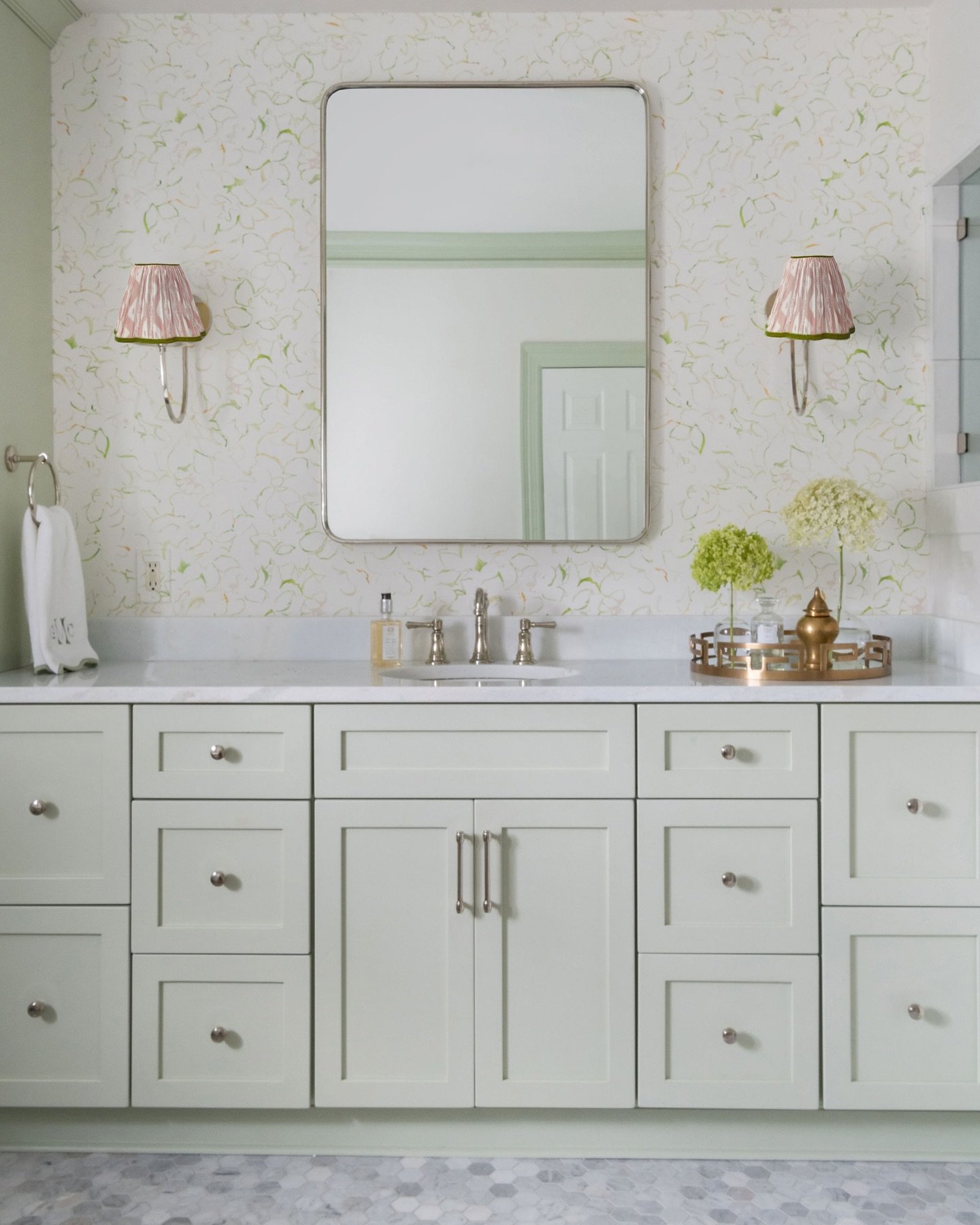 Happy St. Patrick&rsquo;s Day! 🍀

We&rsquo;ve always had a love for green in all its forms &ndash; from paint to textiles to florals.

Long before green became a trend, my sorority house at Ole Miss was beautifully adorned in shades of green and whi