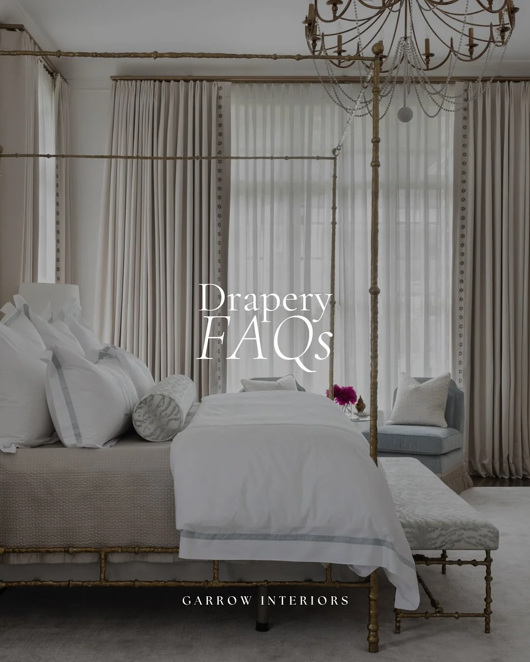 Your drapery questions, answered 🤍 Save this post for your next install day!
#GarrowInteriors #DesignTips #DraperyDetails #InteriorDesignInspo #DesignerFAQ #WindowTreatments #HomeStyling