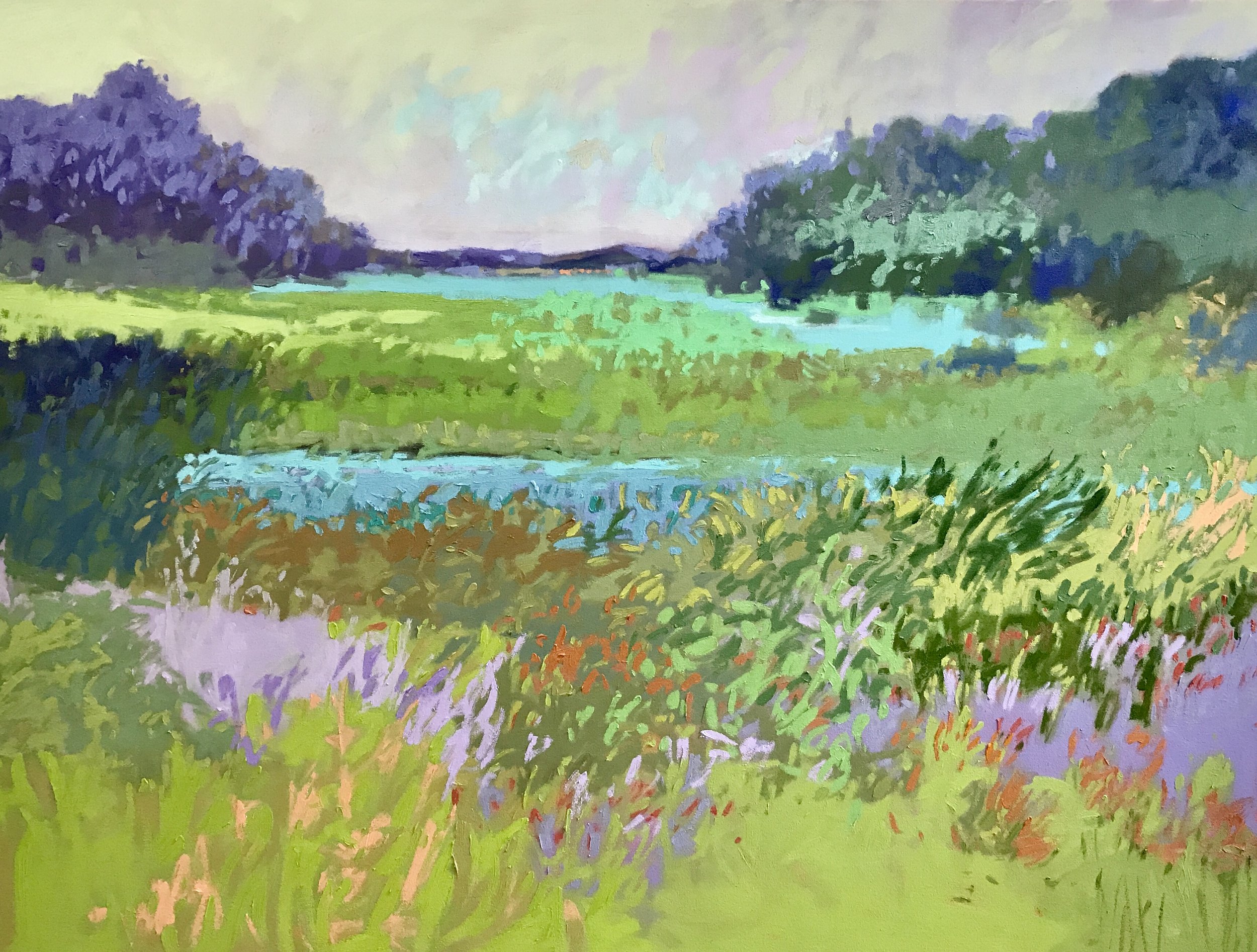 36x48x2 inches / Kimpton Arras Hotel Asheville