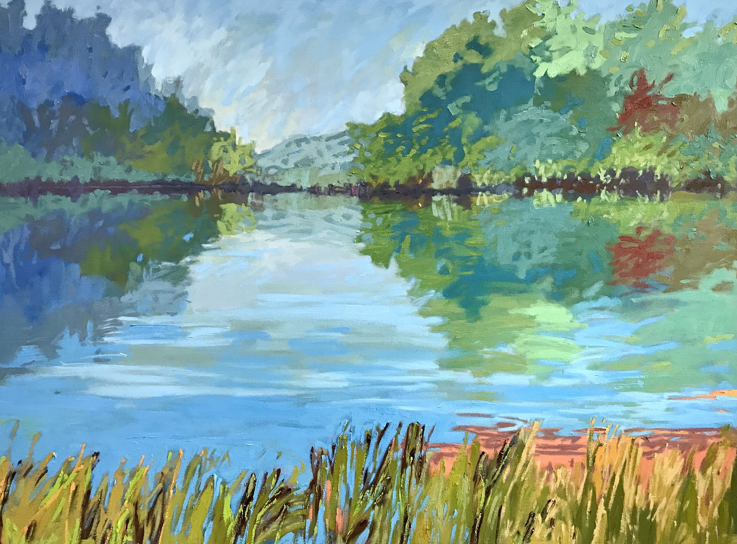 36x48x2 inches / Kimpton Arras Hotel Asheville