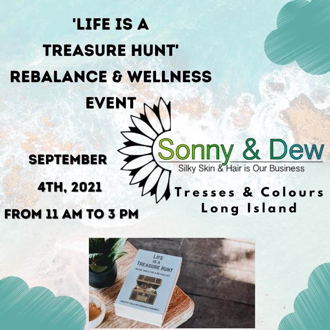 Rebalance & Wellness Event | Life is a Treasure Hunt with Sonny & Dew skincare