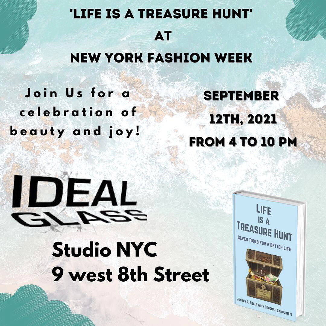 Life is a Treasure Hunt’ at @idealglass studios for @nyfw
