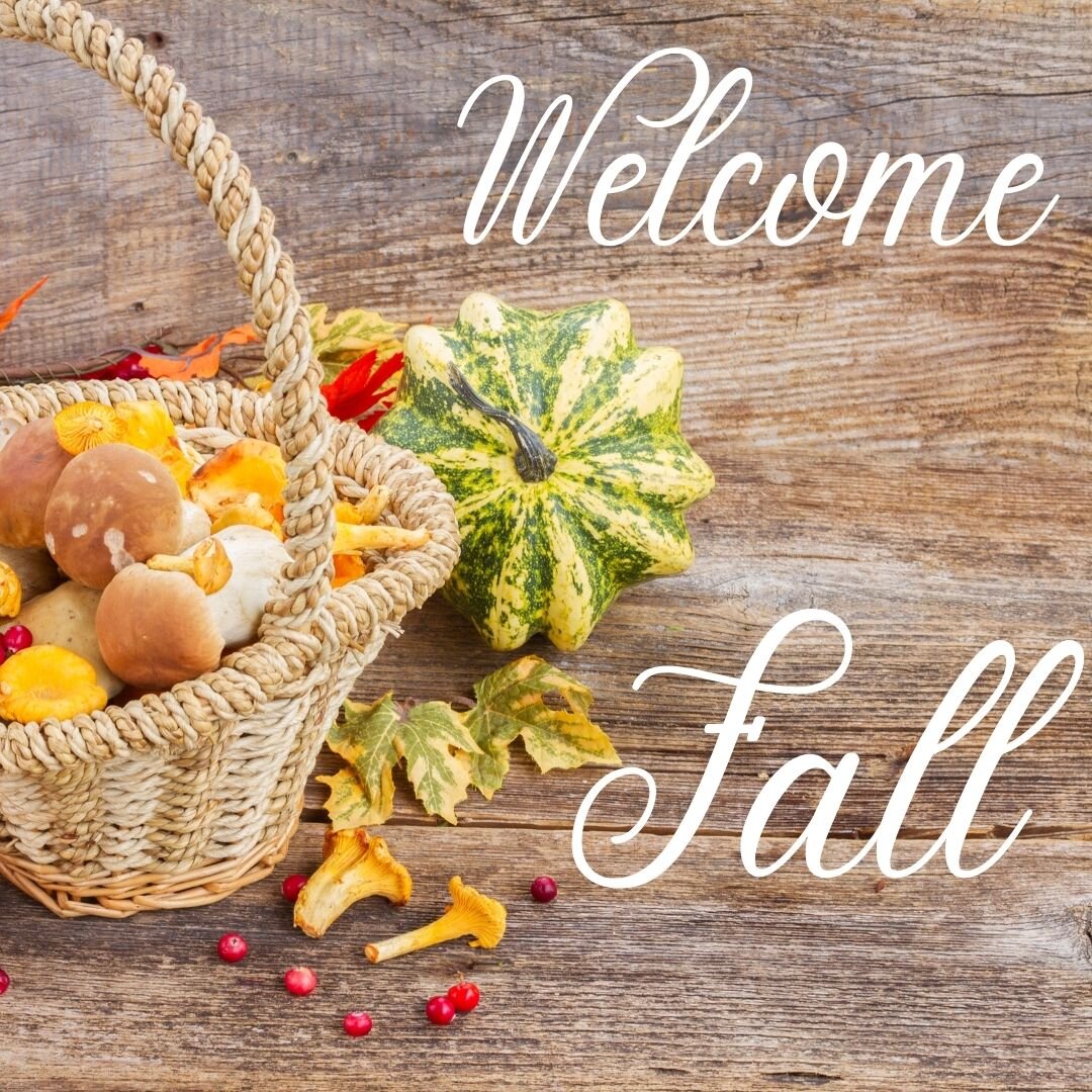 Welcome Fall!