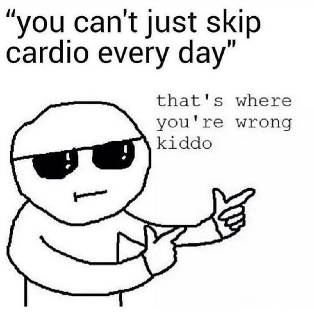ARE YOU A CARDIO JUNKIE?⠀⠀⠀⠀⠀⠀⠀⠀⠀
.⠀⠀⠀⠀⠀⠀⠀⠀⠀
I used to be. Half marathons, 5 mile run most days, elliptical, jazzercise classes (truth lol)...anything that made me sweat. Not only did it F up my metabolism and hormones but it was ducking work.⠀⠀⠀⠀⠀⠀⠀