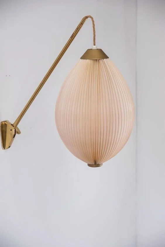1stDibs - Swiveling Wall Lamp, 1950s
