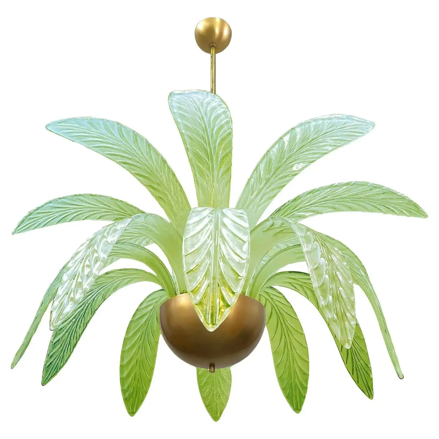 Mid-Century Murano Leaf Chandelier $7,044.17