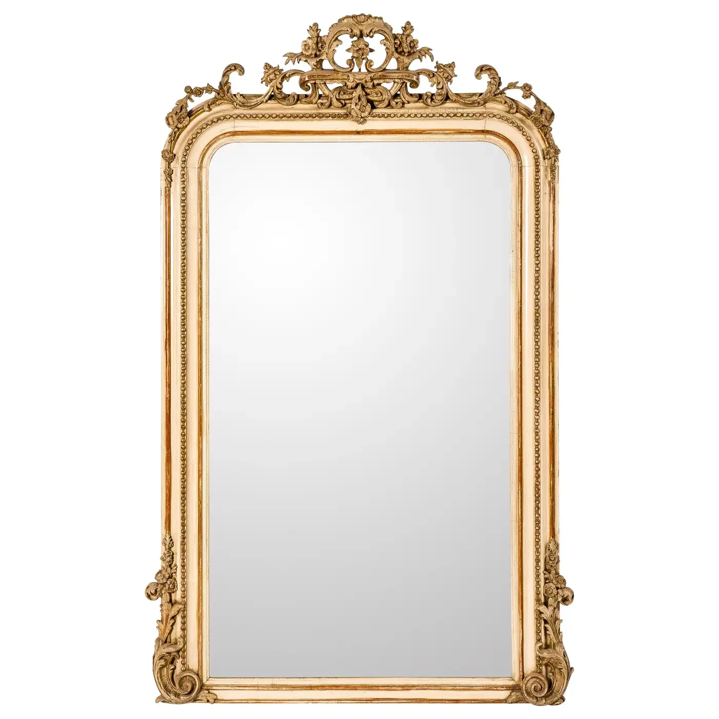 19th Century Pale French Louis Philippe Mirror $5,161.67