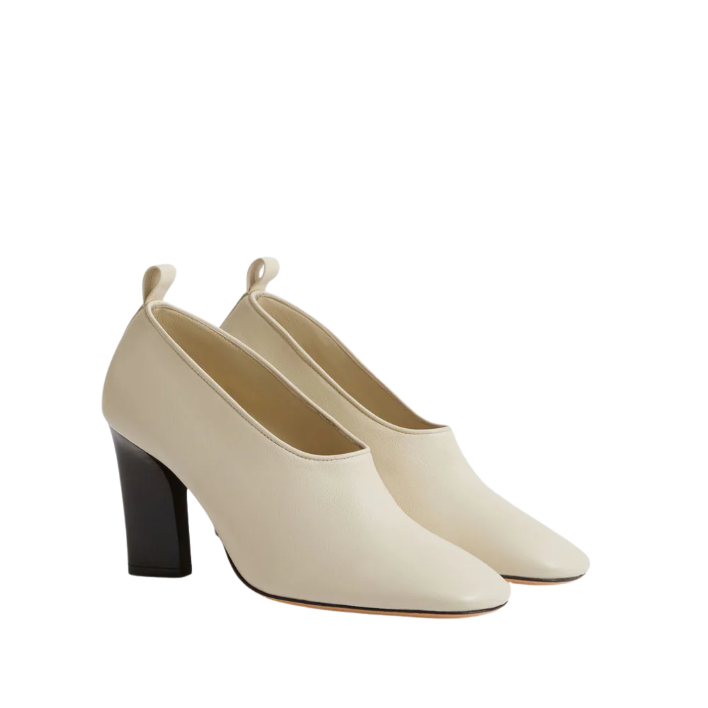 Soeur — Thea Pump in Lambskin Soft lamb leather that fits like a second skin. Simple, no ornament which is exactly what makes it timeless. €375 · $595