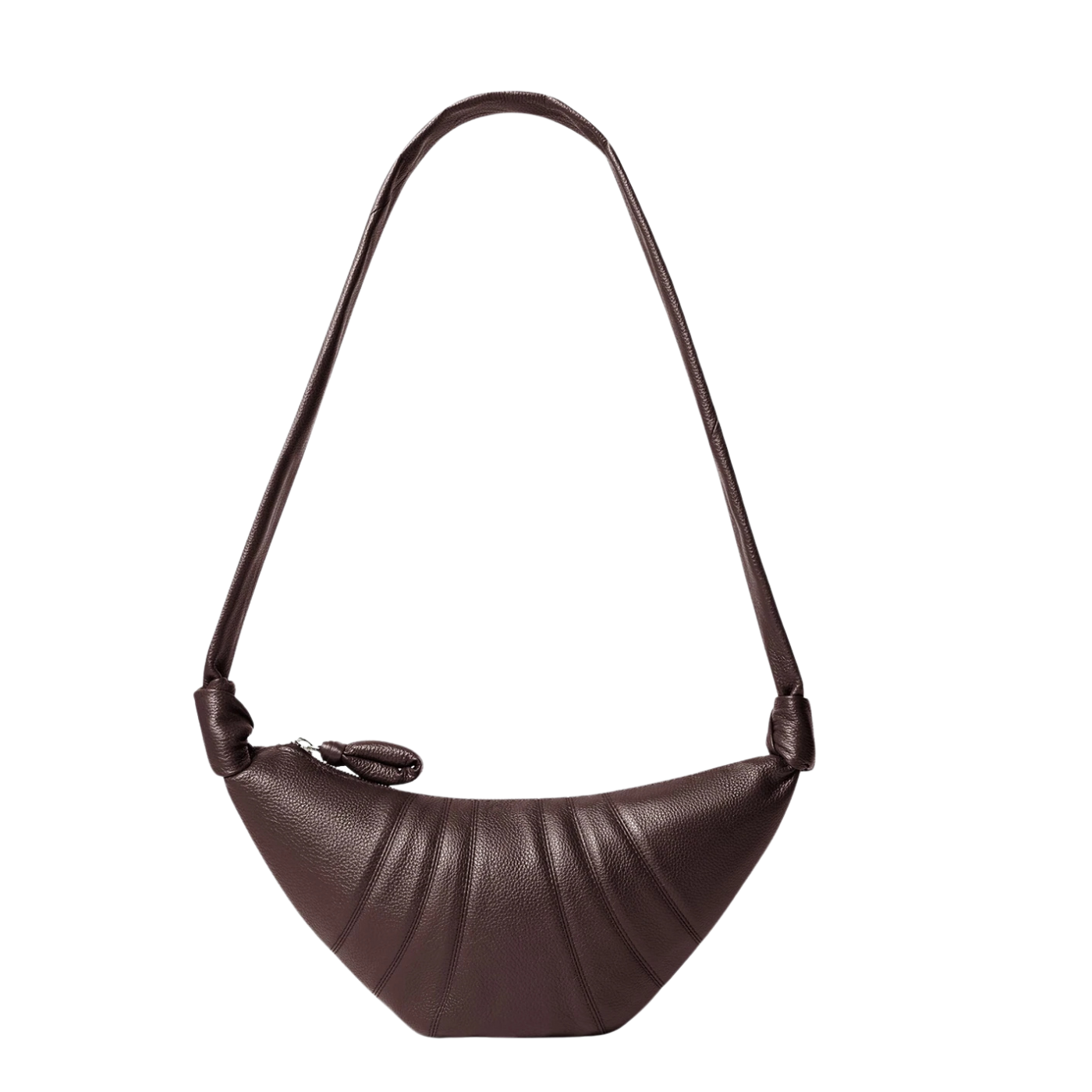 Lemaire — Small Croissant Bag Just enough for your phone, wallet and keys. The bag that doesn't ask for more. The one that reveals itself slowly. €990 · $1,395