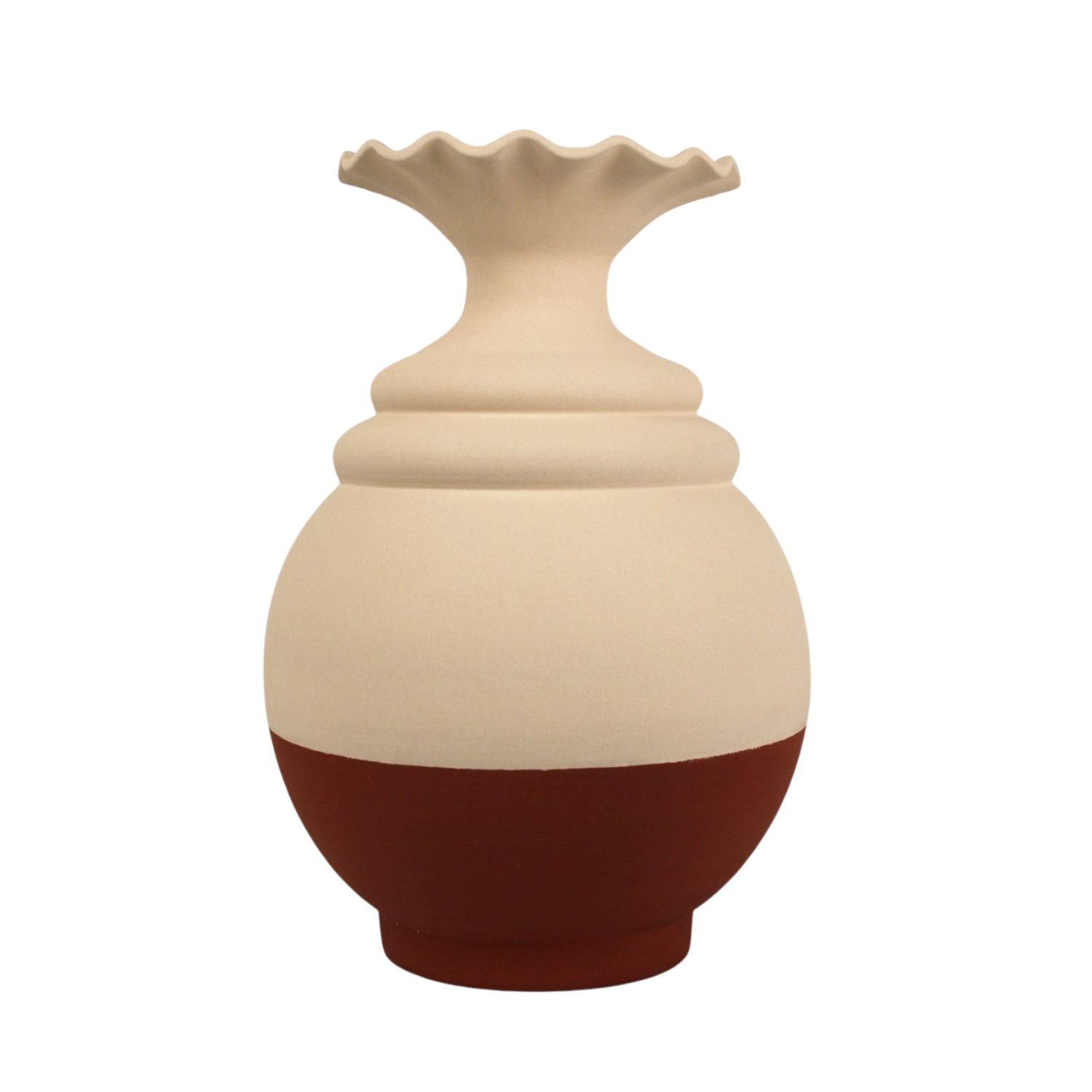 Inspired by Portuguese pottery traditions, this handcrafted terracotta vase brings contemporary design and local craftsmanship together. A Vida Portuguesa • €94