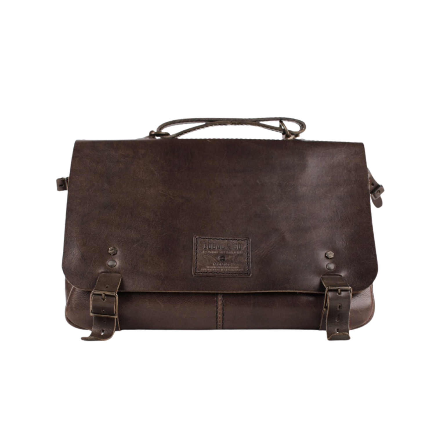 Handcrafted in Portugal since 1959. Vegetable-tanned leather that darkens and tells your story with every use. Each piece signed by the artisan who made it. Ideal &amp; Co. • €482