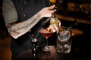 home entertaining, cocktails, mixology, setting up a cocktail bar
