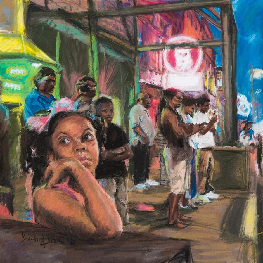 Beale St Beauty - 12” x 12”