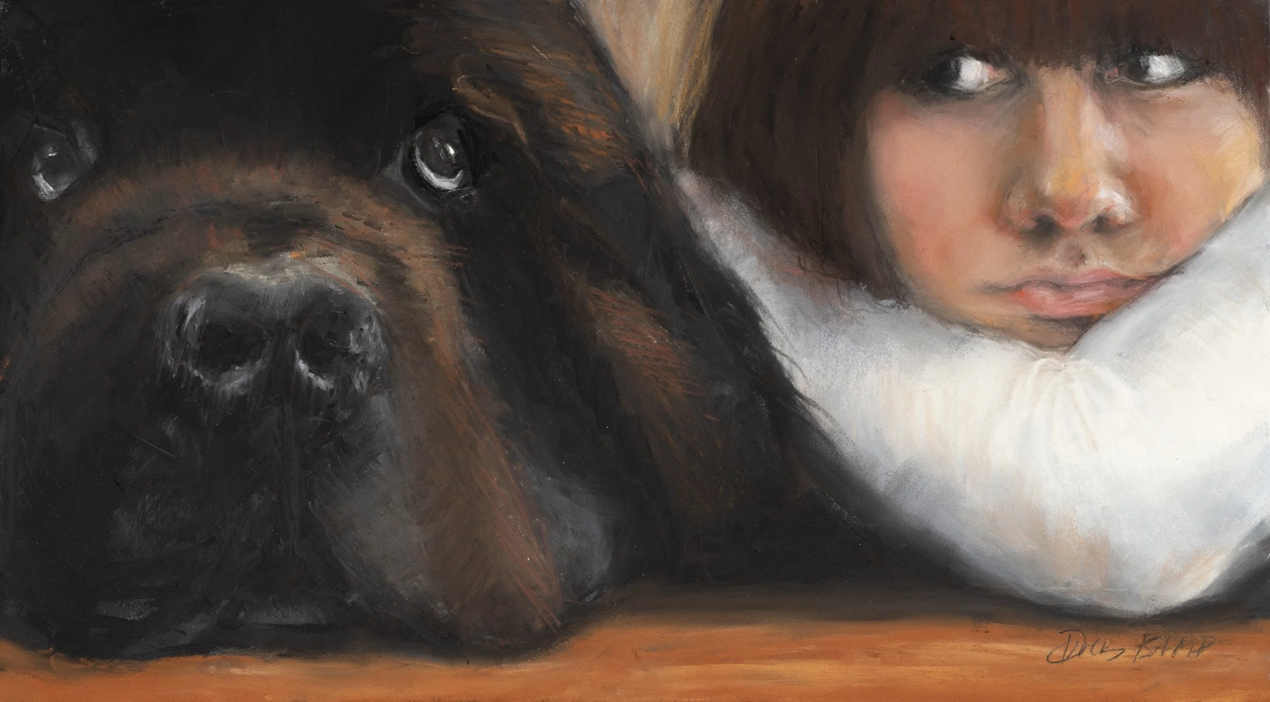 Girl’s Best Friend – 9” x 16”