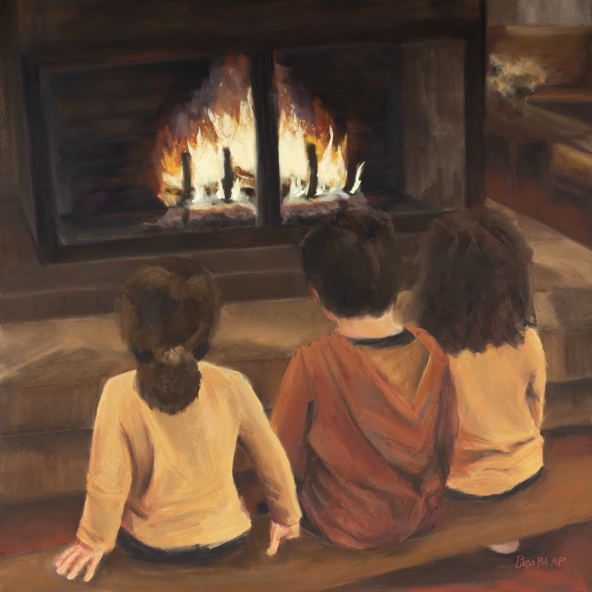 Mesmerized – 36” x 36”