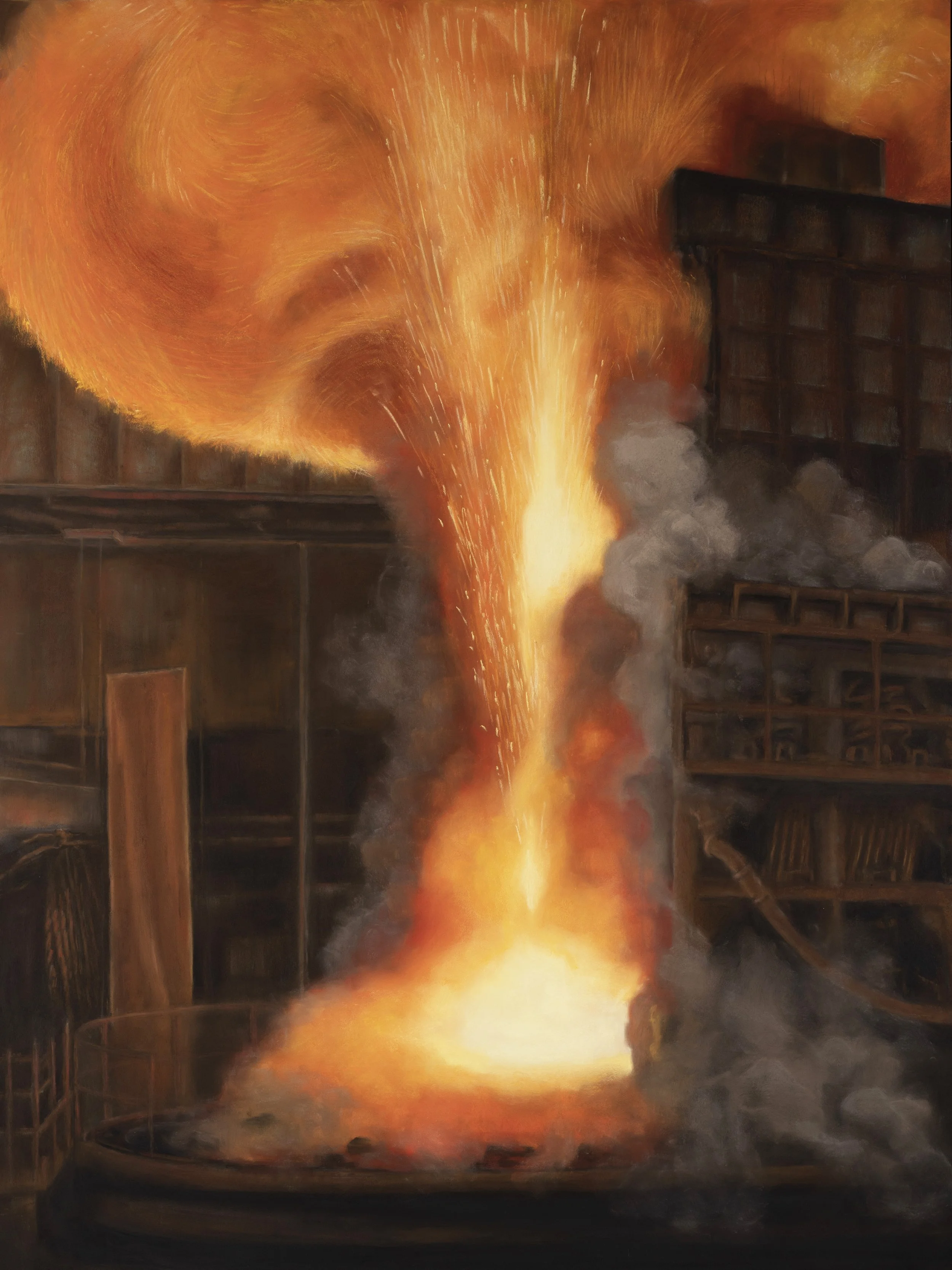 Electric Arc – 48” x 24”