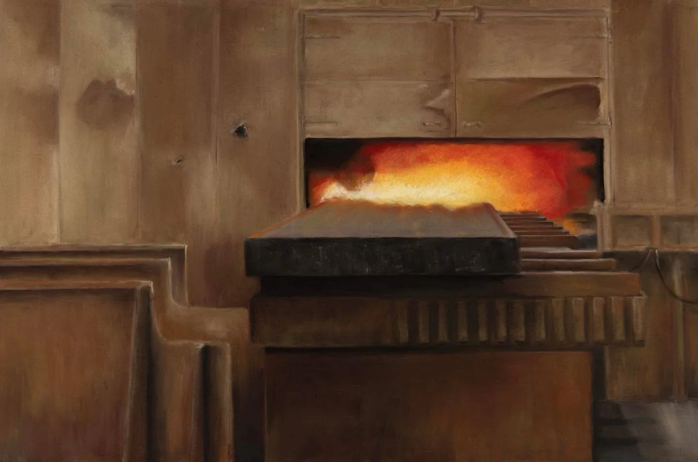&ldquo;North American Stainless Slab Grinder&rdquo; pastel - 24x36
 
Chosen to be part of the 110th Annual Exhibition of the  Allied Artists of America and was also chosen to be displayed at @butlerartmuseum last fall. 

It is an honor to have my wor