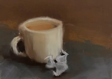 My small works, part of the Collective Gestures exhibit at @markrengersgallery. Stop by tomorrow night 12/5 6-9pm for their Holiday Party! 

Good Morning 5&rdquo;x7&rdquo;
Good Evening 5&rdquo;x7&rdquo;
Good News 5&rdquo;x7&rdquo;
Good Talk 5&rdquo;x