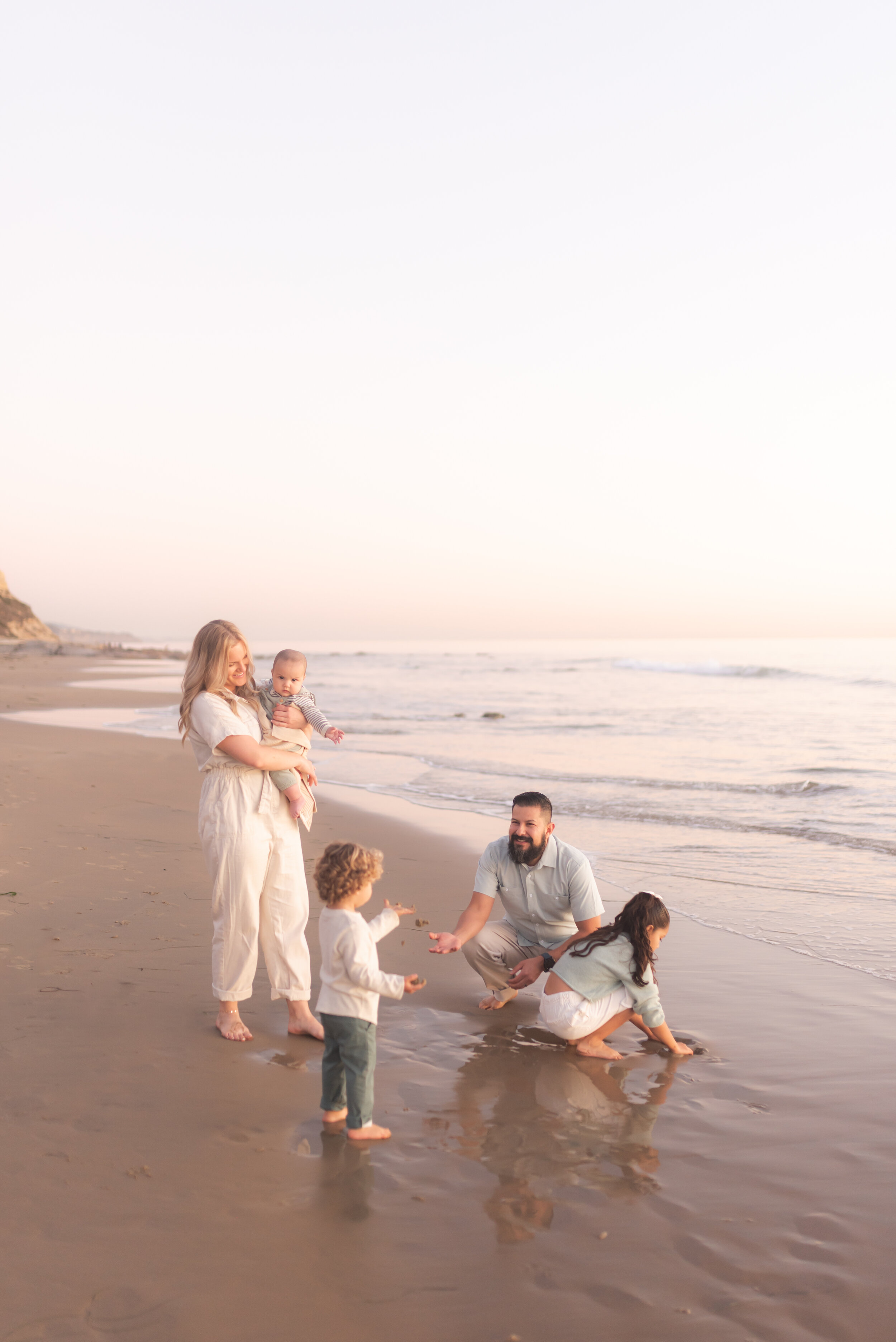 Crystal Cove Family Picture