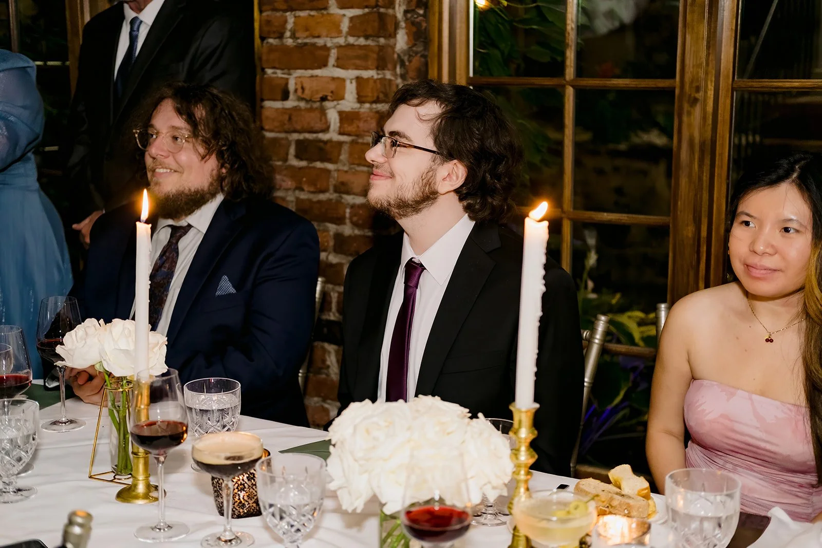 Candlelit and Cozy Summer Indoor Wedding at One if by Land, Two if by Sea in Manhattan, New York City - 1078.jpg