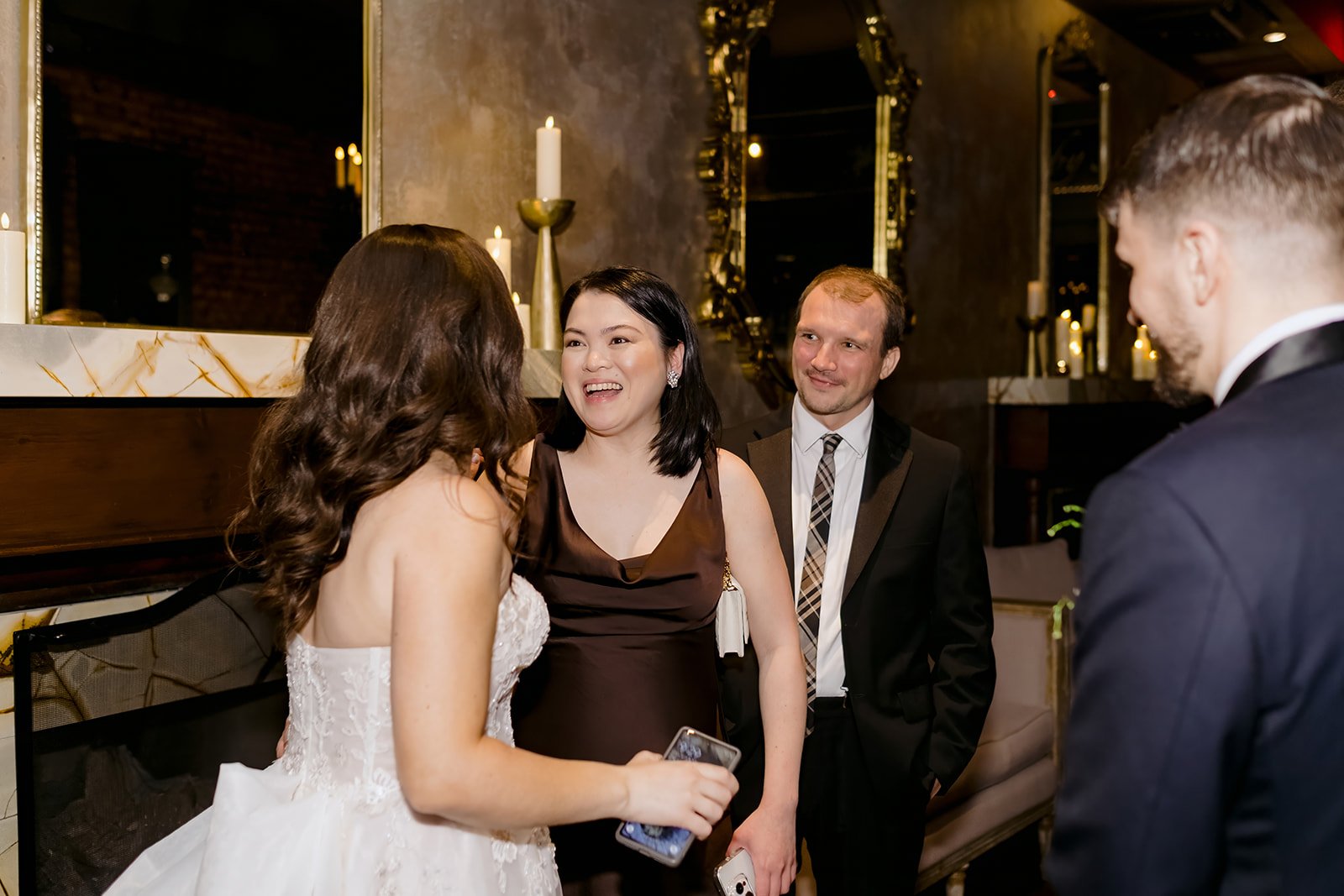 Candlelit and Cozy Summer Indoor Wedding at One if by Land, Two if by Sea in Manhattan, New York City - 1084.jpg