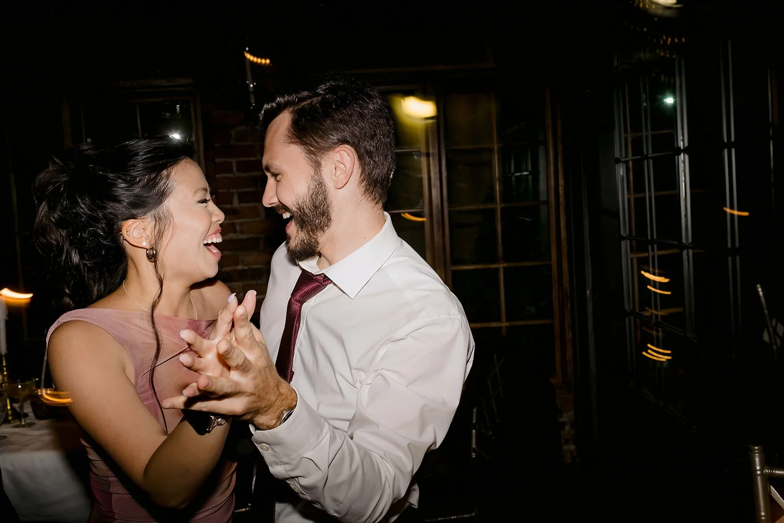 Candlelit and Cozy Summer Indoor Wedding at One if by Land, Two if by Sea in Manhattan, New York City - 1096.jpg