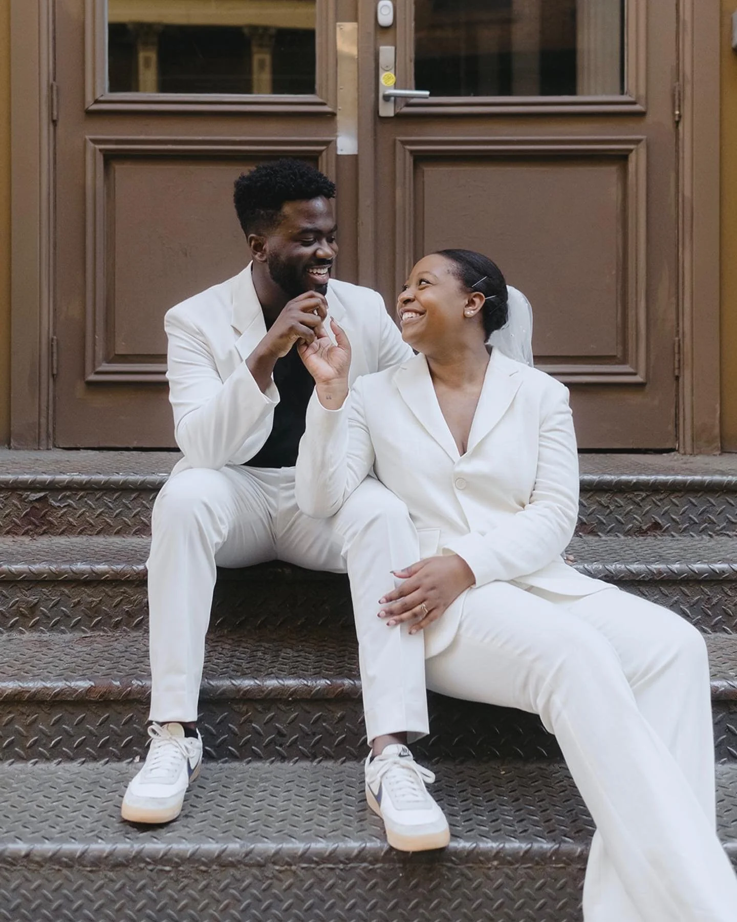 Sorry we&rsquo;re late, we had to make a quick stop in SoHo.

Kathryn and Carrington proved engagement sessions could be anything you wanted, even your own personal editorial shoot with the most satisfying neutral tones 🤍🤎🖤