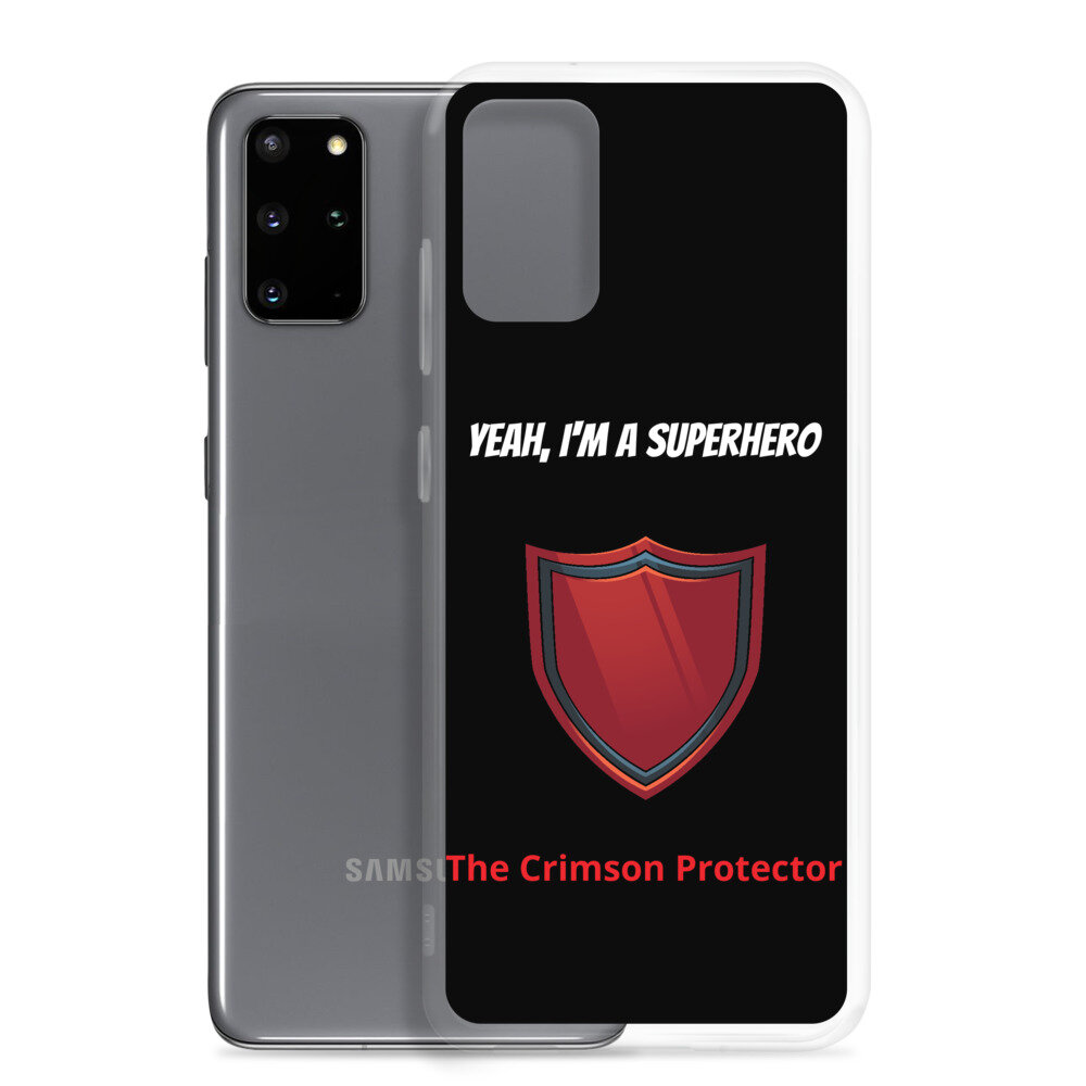 The Crimson Protector Samsung Case — The Crimson Protector