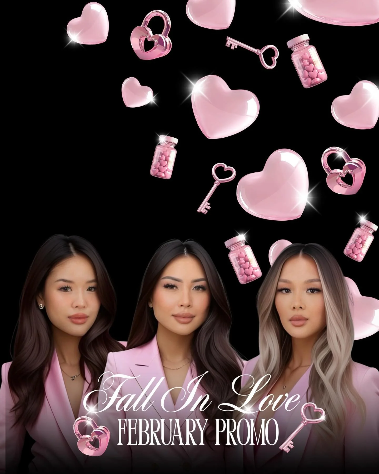 💖✨ FALL IN LOVE FEBRUARY PROMO ✨💖

This February, we&rsquo;re giving you a reason to fall in love with your results 🤍

✨ Nurse Jojo
Half Syringe $300
Full Syringe $500
Botox $7/unit

✨ Nurse Myly
Half Syringe $325
Full Syringe $525
Botox $8/unit

