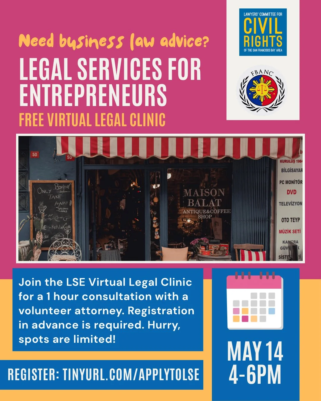 Free Virtual Legal Clinic: Legal Services for Entrepreneurs