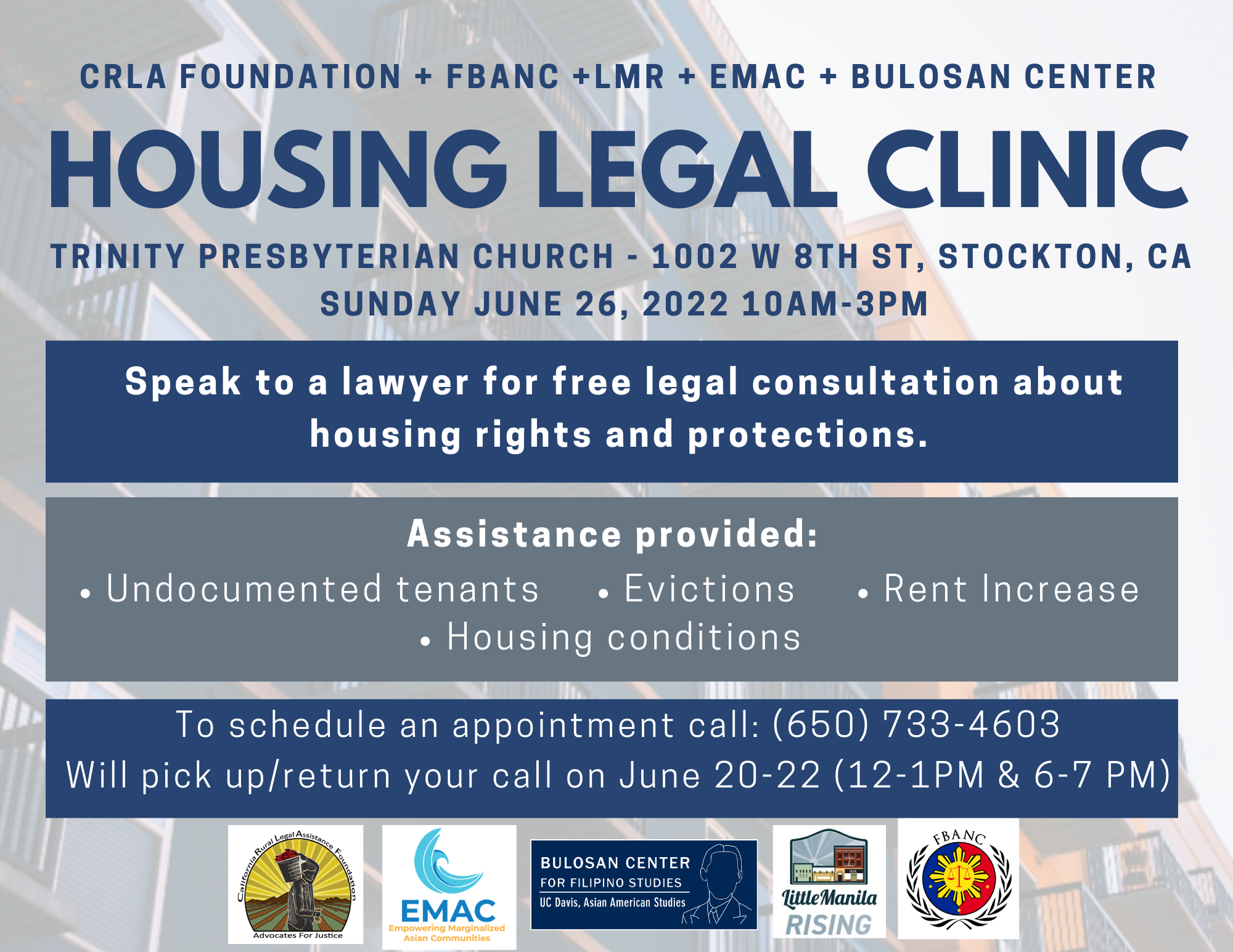 Calendar of Events — FBANC