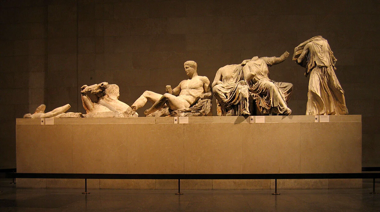 Figures from the East Pediment Photograph © Andrew Dunn, 3 December 2004