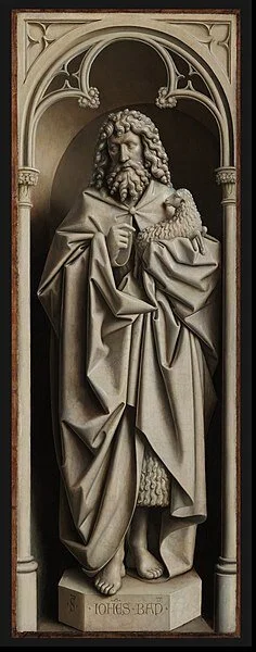 Ghent Altarpiece (St. John the Baptist Panel) by Hubert and Jan van Eyck