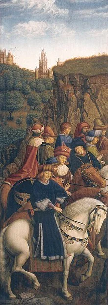 Ghent Altarpiece (The Just Judges Panel) by Hubert and Jan van Eyck
