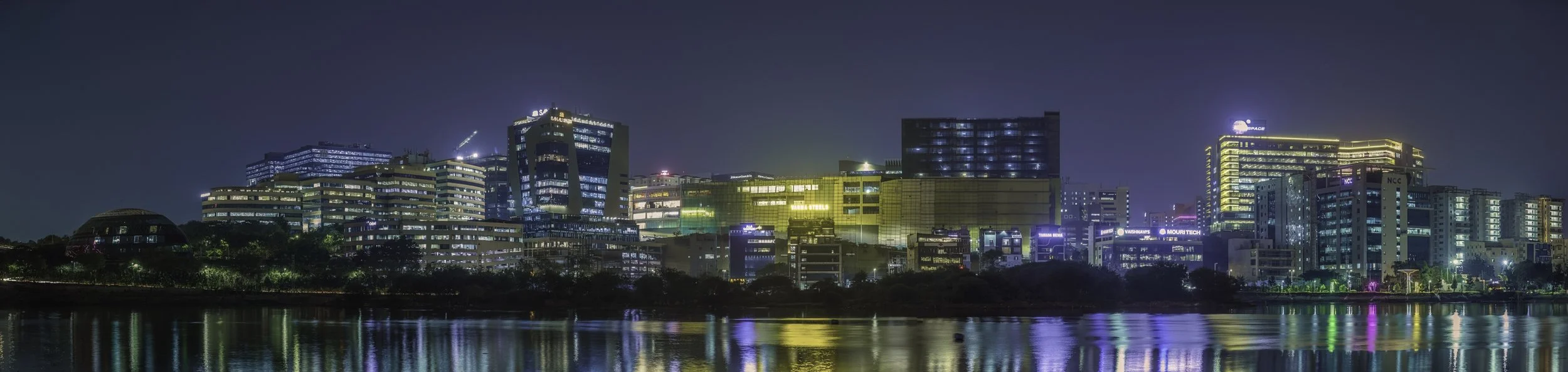 Durgam Cheruvu Skyline - Hyderabad - WildArtWorks