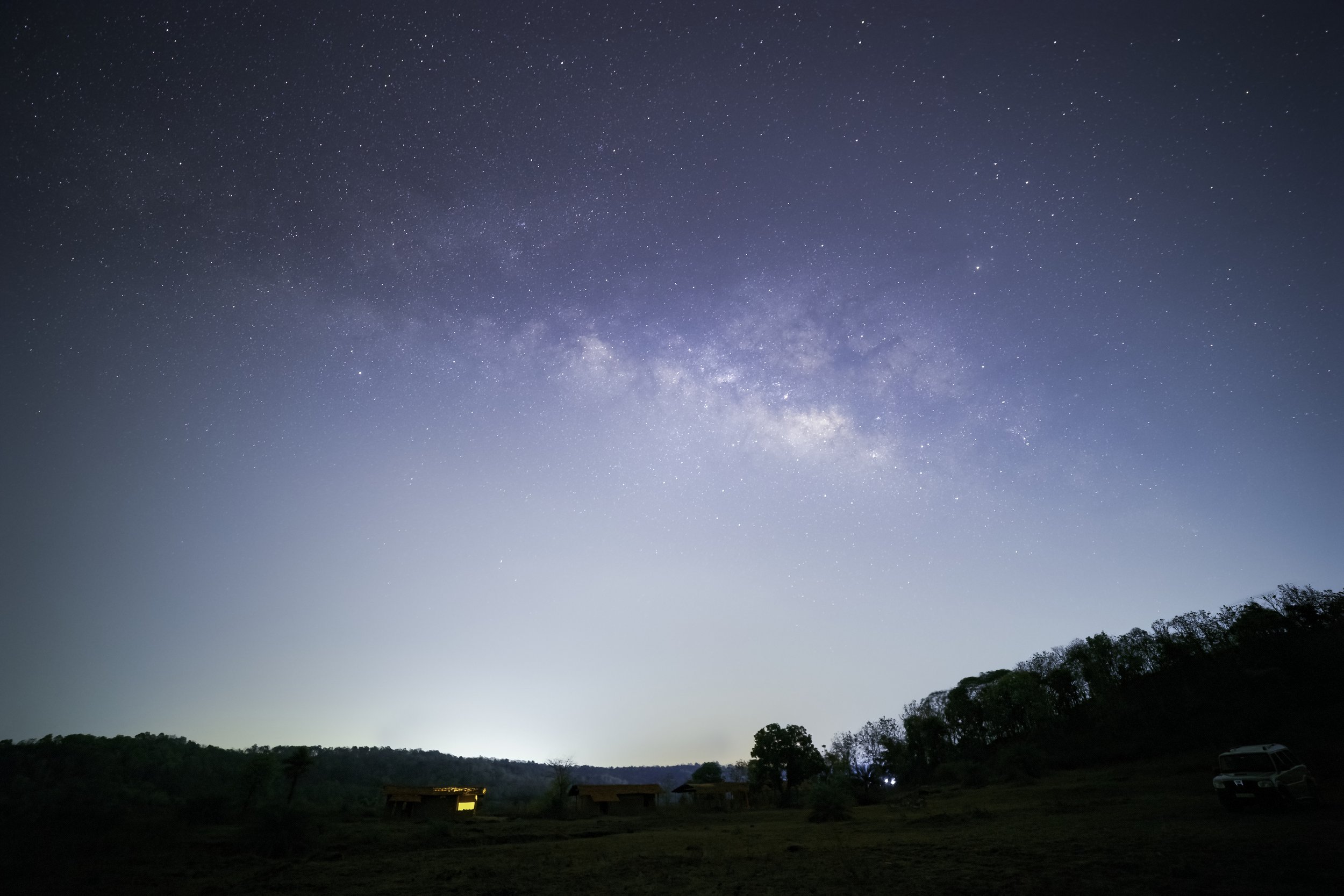 Milky Way Rising, Gundala, Kumuram Bheem Asifabad, Telangana