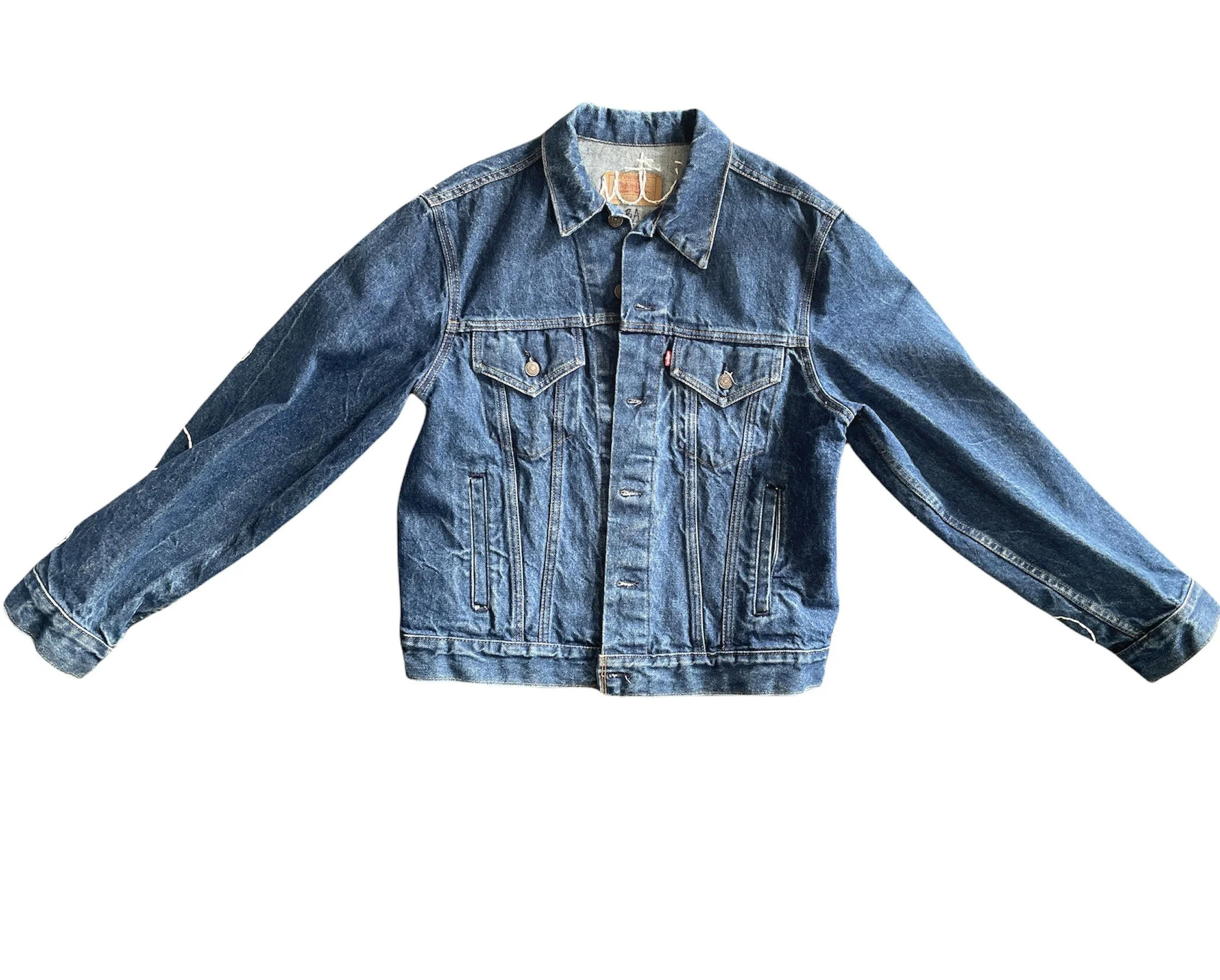 Embroidered Intertwangled Denim Jacket — Museum of Wonder