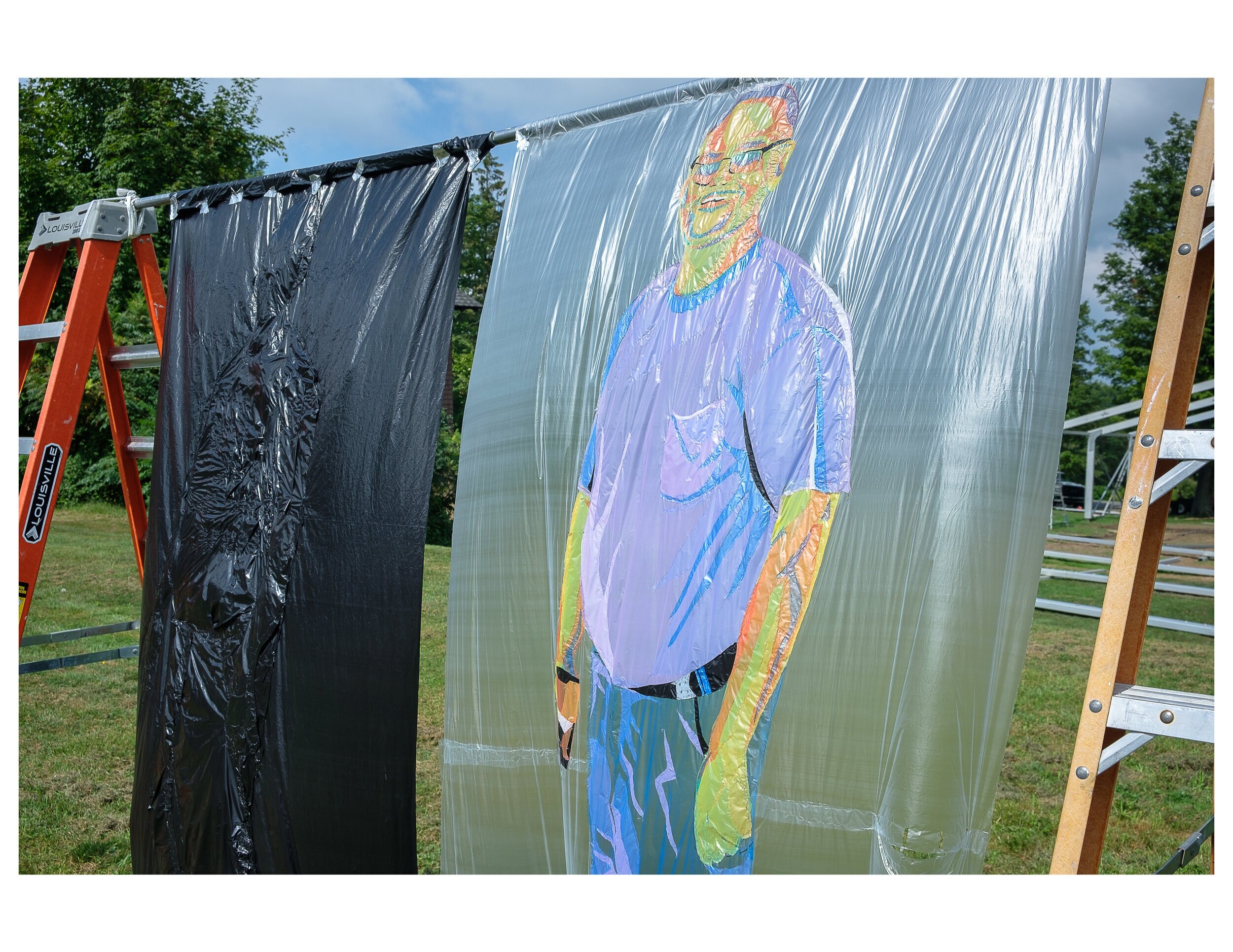  Colored Trash Bags and Ready-made  7’ X 4’  2021 