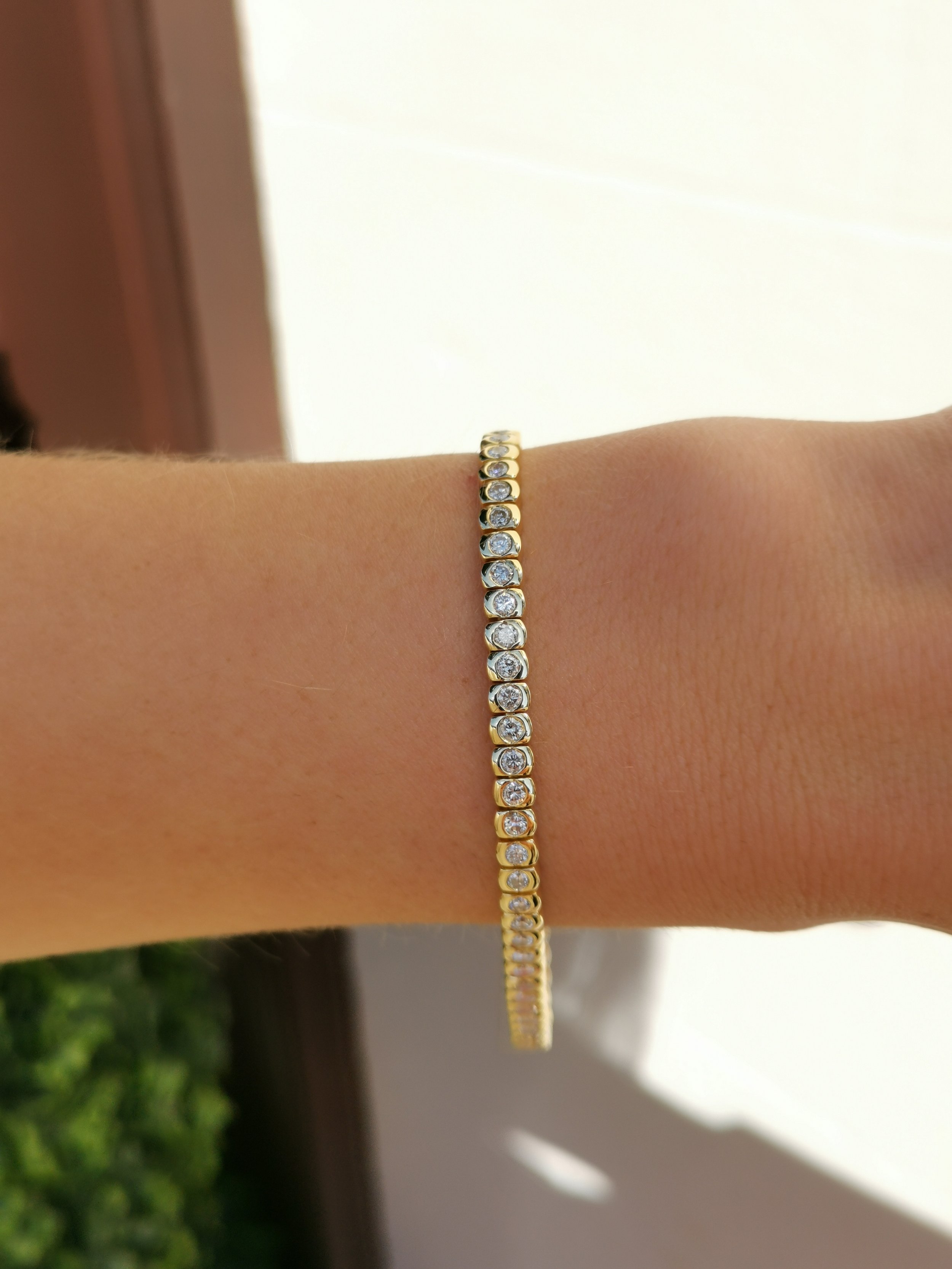 18ct Diamond Bracelet 3.40crt