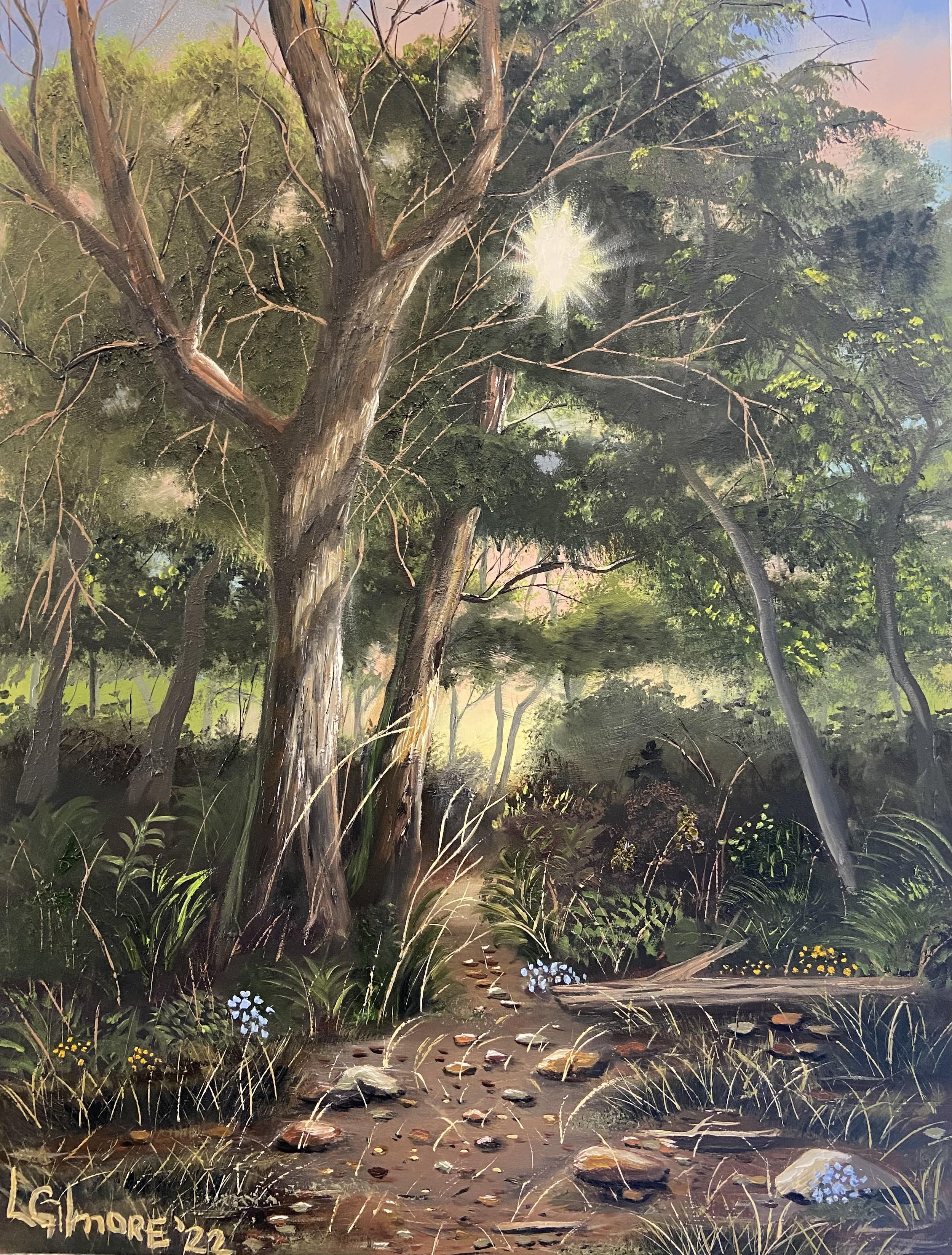 SOLD-Morning Stroll
12 x 16 Oil on Archival Gesso Board
95.00